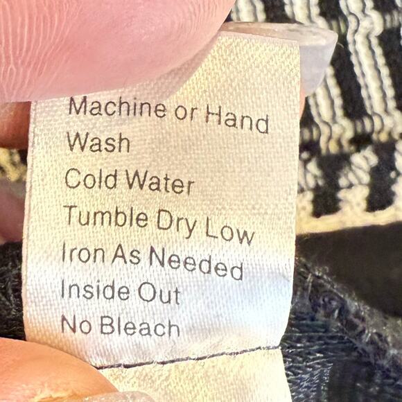 Ming Wang Large women black white check cardigan old money quiet luxury fall - Picture 8 of 8